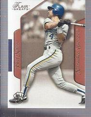 Paul Molitor #86 Baseball Cards 2003 Flair Greats Prices