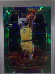 LeBron James [Green Prizm] #100 Basketball Cards 2021 Panini Select Prices