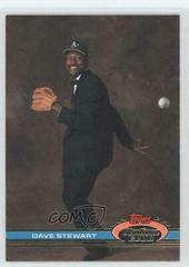 1991 Topps Dave Stewart baseball card #580 –Athletics on eBid United States  | 189180186