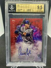 Aaron Judge [Autograph Red] Baseball Cards 2017 Topps Inception Prices