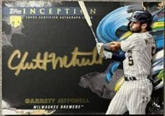 Garrett Mitchell [Gold Ink] Baseball Cards 2023 Topps Inception Silver Signings Prices