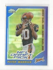 Peter Warrick [Refractor] #270 Football Cards 2000 Topps Chrome Prices