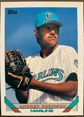 Andres Berumen Baseball Cards 1993 Topps Prices