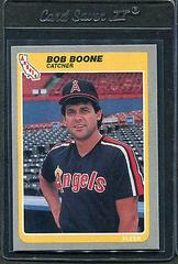 Bob Boone #295 Baseball Cards 1985 Fleer Prices