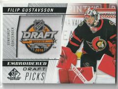 Filip Gustavsson Hockey Cards 2021 SP Game Used Embroidered in History Prices