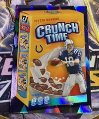 Peyton Manning [Cubic] #CT-8 Football Cards 2022 Panini Donruss Crunch Time Prices