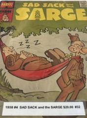 Sad Sack and the Sarge #4 (1958) Comic Books Sad Sack and the Sarge Prices