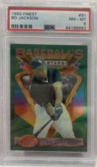 Bo Jackson #91 Baseball Cards 1993 Finest Prices