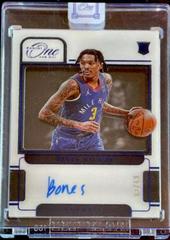 Bones Hyland [Blue] Basketball Cards 2021 Panini One and One Rookie Autographs Prices