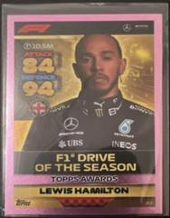 Lewis Hamilton [Mirror Pink] #283 Racing Cards 2022 Topps Turbo Attax Formula 1 Prices
