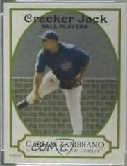 Carlos Zambrano [Mini Grey] #34 Baseball Cards 2005 Topps Cracker Jack Prices