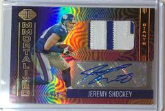 Jeremy Shockey [Gold] #IJ-JS Football Cards 2021 Panini Illusions Immortalized Jersey Autographs Prices