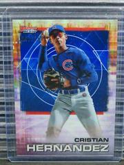 Cristian Hernandez [Blue Refractor] #3 Baseball Cards 2021 Bowman’s Best Prices