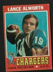 Lance Alworth Football Cards 1971 Topps Prices