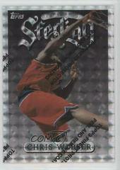 Chris Webber [Refractor] Basketball Cards 1996 Finest Prices