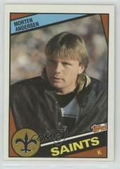 Morten Andersen Football Cards 1984 Topps Prices