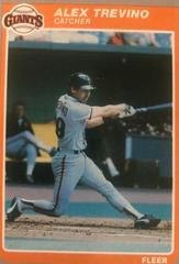 Alex Trevino Baseball Cards 1985 Fleer Update Prices