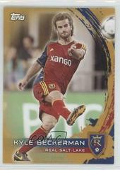 Kyle Beckerman [Gold] Soccer Cards 2014 Topps MLS Prices