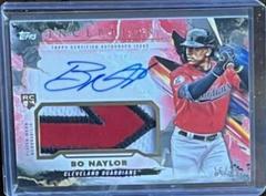 Bo Naylor #IAP-BNA Baseball Cards 2023 Topps Inception Autograph Patch Prices