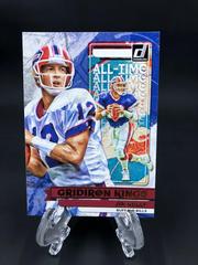 Jim Kelly #AT-6 Football Cards 2022 Panini Donruss All Time Gridiron Kings Prices