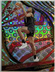 Jackie Young [Groove] #4 Basketball Cards 2022 Panini Revolution WNBA Prices