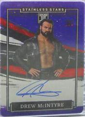 Drew McIntyre [Purple] #SS-DMC Wrestling Cards 2022 Panini Impeccable WWE Stainless Stars Autographs Prices