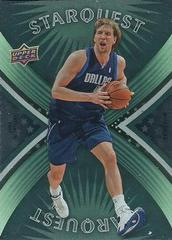 Dirk Nowitzki #SQ-24 Basketball Cards 2008 Upper Deck First Edition Starquest Green Prices