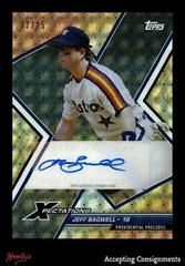 Jeff Bagwell [Circuit Citrus] Baseball Cards 2023 Topps Xpectations Autographs Prices