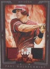 Paul Goldschmidt [Framed Red] Baseball Cards 2015 Panini Diamond Kings Prices