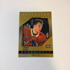Jordan Harris [Gold] Hockey Cards 2022 Upper Deck Honor Roll Prices