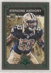 Stephone Anthony [Green Frame] Football Cards 2015 Panini Gridiron Kings Prices