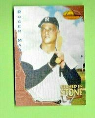 Roger Maris #ES-8 Baseball Cards 1994 Ted Williams Co. Etched in Stone Prices