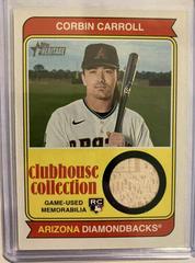 Corbin Carroll #CCR-CCA Baseball Cards 2023 Topps Heritage Clubhouse Collection Relics High Number Prices