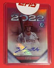 Zach Neto [Red] #C22A-ZN Baseball Cards 2022 Bowman Draft Class of Autographs Prices