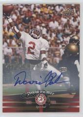 David Palmer [Autograph] #64 Football Cards 2012 Upper Deck University of Alabama Prices