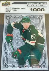 Kirill Kaprizov [1000] #PC-1 Hockey Cards 2023 Upper Deck Population Count Prices