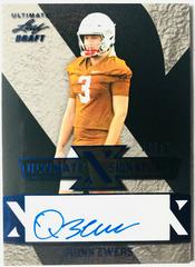 Quinn Ewers [Navy] Football Cards 2022 Leaf Ultimate Draft X Autographs Prices