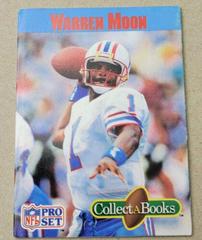 Warren Moon Football Cards 1990 Pro Set Collect A Books Prices
