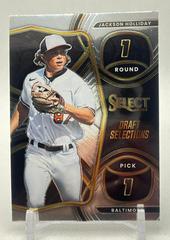 Jackson Holliday #DS6 Baseball Cards 2023 Panini Select Draft Selections Prices