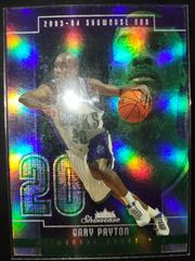 Gary Payton Basketball Cards 2003 Fleer Showcase Prices
