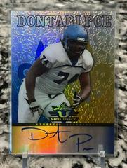 Dontari Poe [Autograph Blue] #DP3 Football Cards 2012 Leaf Valiant Prices