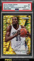 Kevin Durant [Gold Pulsar Prizm] Basketball Cards 2014 Panini Prizm SP Variations Prices