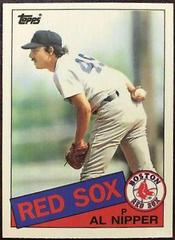 Al Nipper #424 Baseball Cards 1985 Topps Tiffany Prices