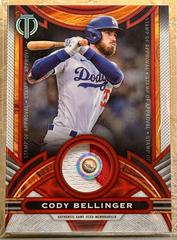 Cody Bellinger [Orange] #SOA-CB Baseball Cards 2023 Topps Tribute Stamp of Approval Relics Prices
