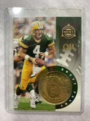 Brett Favre [Gold One of One] #3 Football Cards 1998 Pinnacle Mint Prices