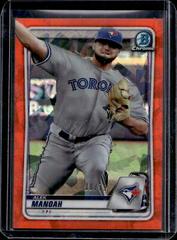 Alek Manoah [Orange] #BCP-149 Baseball Cards 2020 Bowman Sapphire Prices