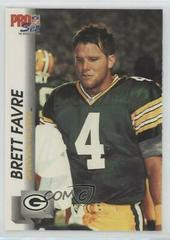 Brett Favre Football Cards 1992 Pro Set Prices