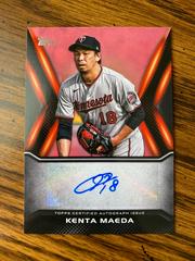 Kenta Maeda [Red] Baseball Cards 2022 Topps Japan Edition Autograph Prices