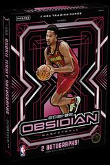 Hobby Box Basketball Cards 2021 Panini Obsidian Prices