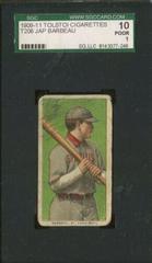 Jap Barbeau #NNO Baseball Cards 1909 T206 Tolstoi Prices